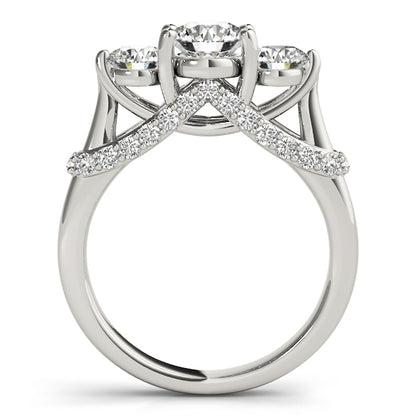 Round Engagement Ring M83824