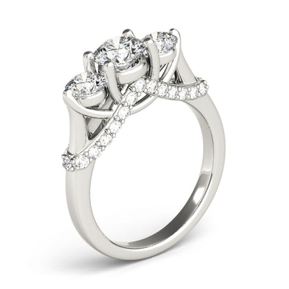 Round Engagement Ring M83824