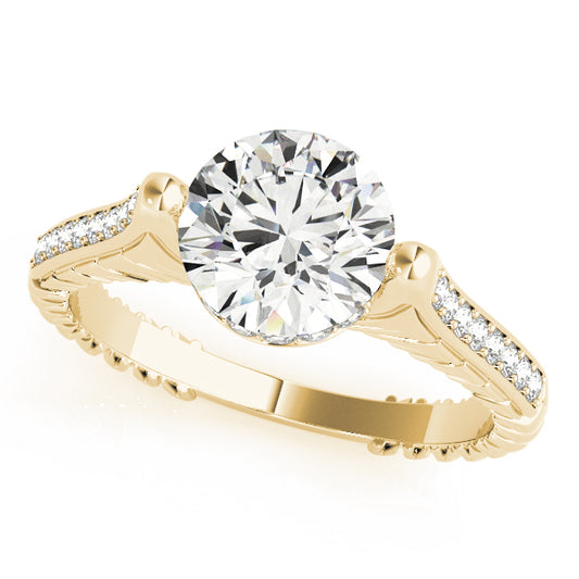 Round Engagement Ring M83868-1/2