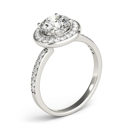 Round Engagement Ring M83872-11/4