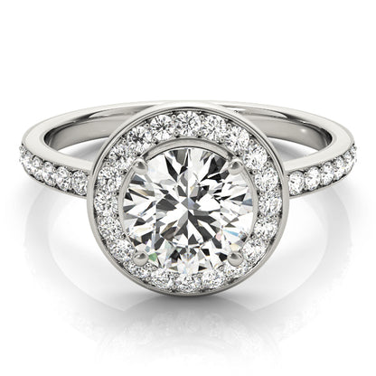 Round Engagement Ring M83872-11/4