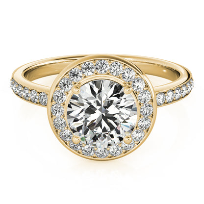 Round Engagement Ring M83872-11/4