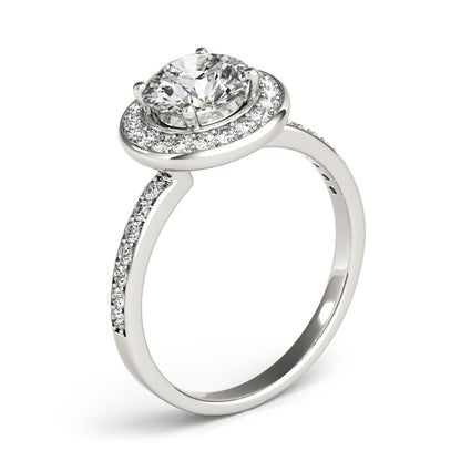 Round Engagement Ring M83872-3/4