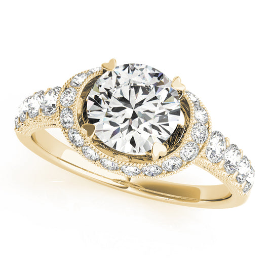 Round Engagement Ring M83890