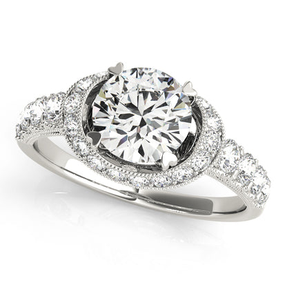 Round Engagement Ring M83890