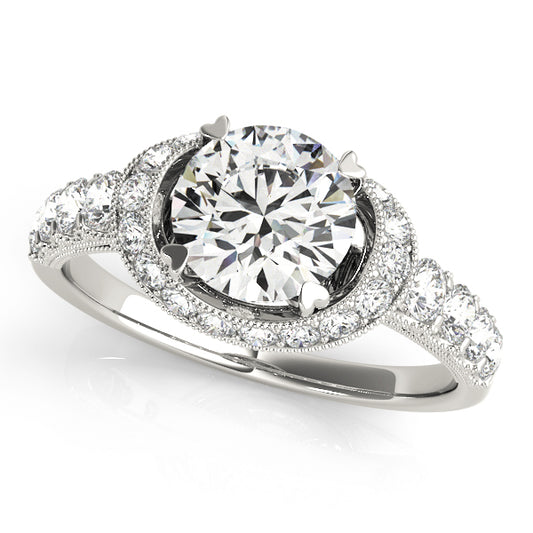 Round Engagement Ring M83890