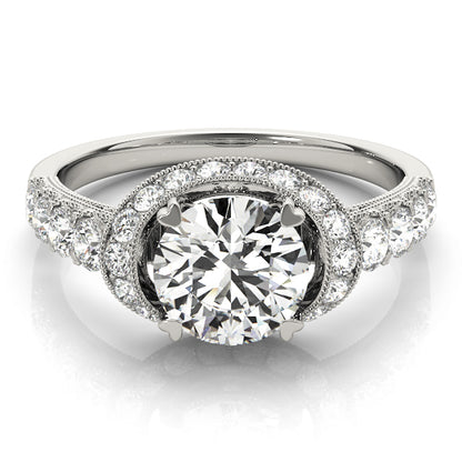 Round Engagement Ring M83890