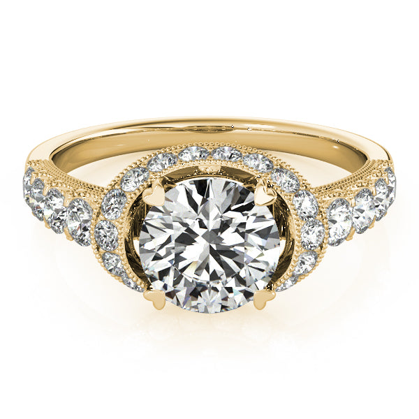 Round Engagement Ring M83890