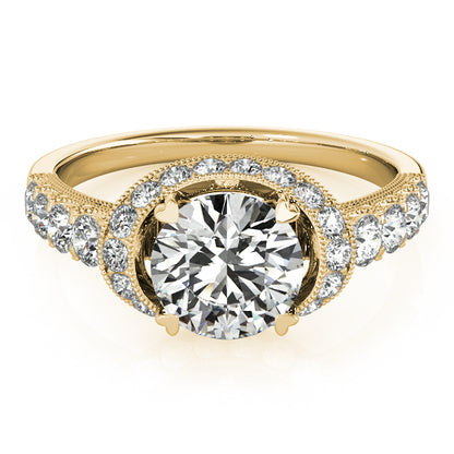Round Engagement Ring M83890