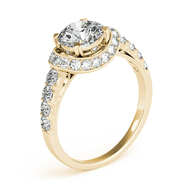 Round Engagement Ring M83890