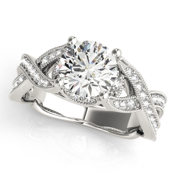 Round Engagement Ring M83891