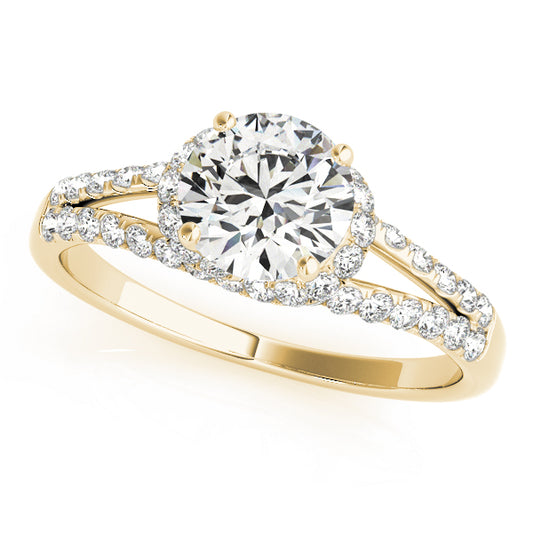 Round Engagement Ring M83904