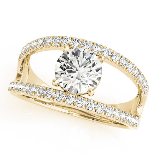 Round Engagement Ring M84030-1
