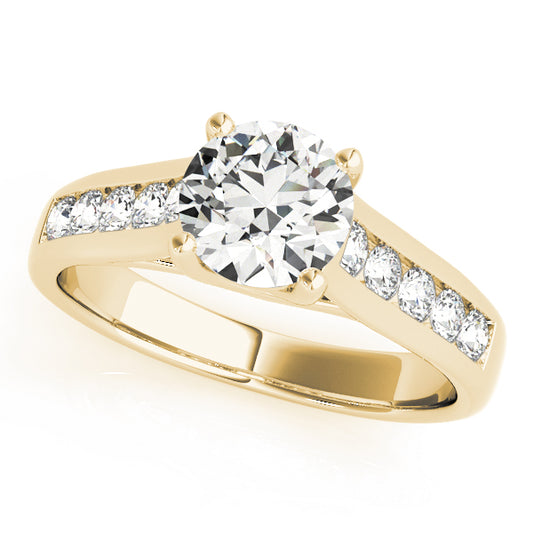Round Engagement Ring M84036-1/2