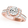 Load image into Gallery viewer, Round Engagement Ring M84041-1/2
