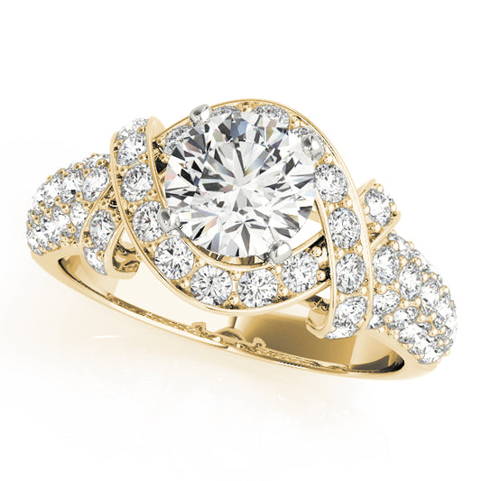 Round Engagement Ring M84042