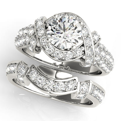 Round Engagement Ring M84042