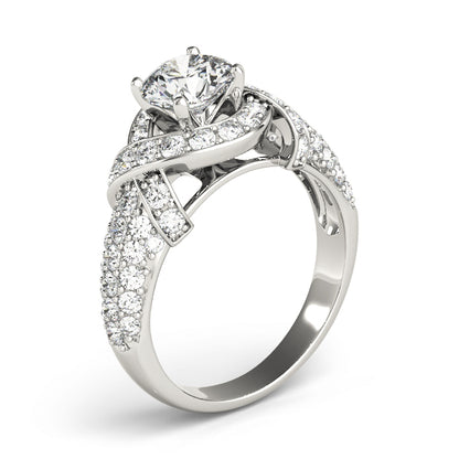 Round Engagement Ring M84042
