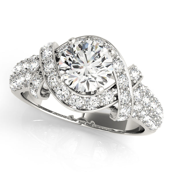 Round Engagement Ring M84042