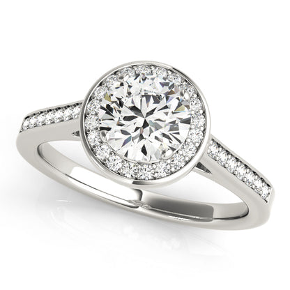 Round Engagement Ring M84045-1