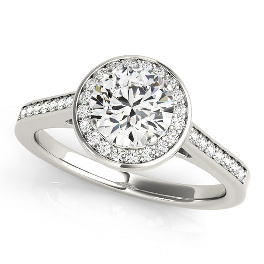 Round Engagement Ring M84045-1