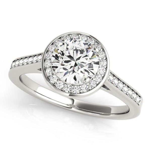 Round Engagement Ring M84045-11/2