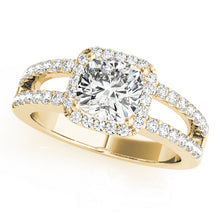 Load image into Gallery viewer, Square Engagement Ring M84051-6
