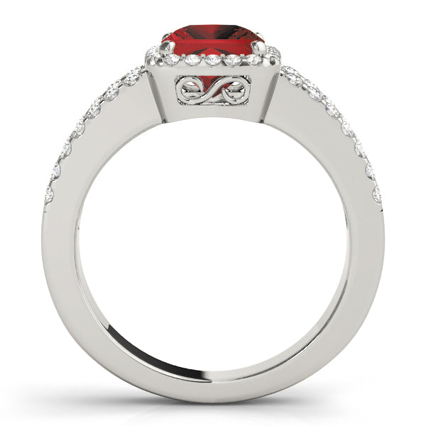 Square Engagement Ring M84051-5