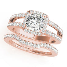 Load image into Gallery viewer, Square Engagement Ring M84051-10
