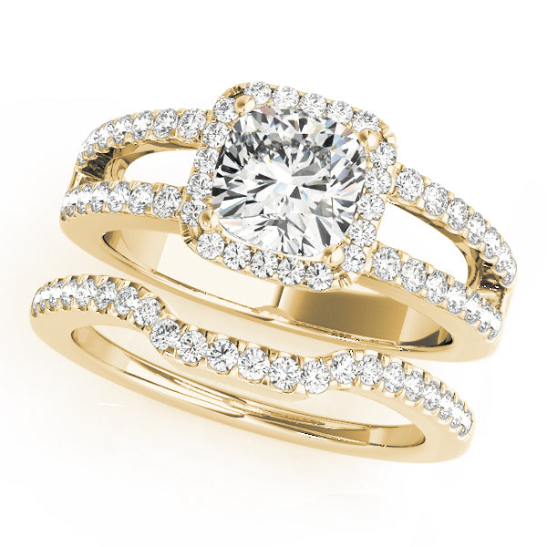 Square Engagement Ring M84051-5