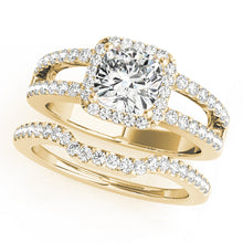 Load image into Gallery viewer, Square Engagement Ring M84051-9
