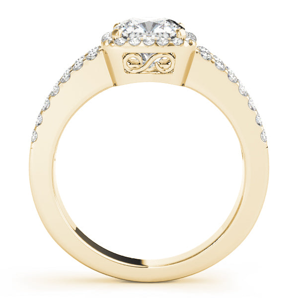 Square Engagement Ring M84051-5