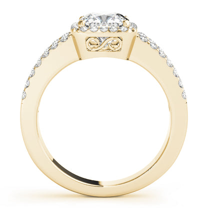 Square Engagement Ring M84051-5