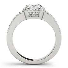 Load image into Gallery viewer, Square Engagement Ring M84051-8
