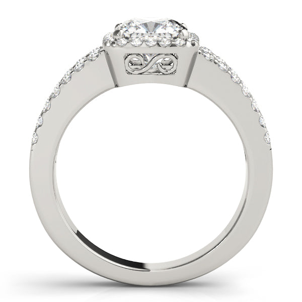Square Engagement Ring M84051-5