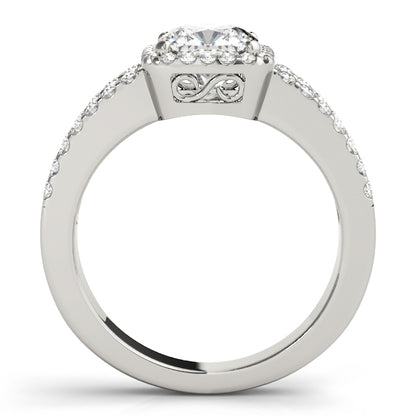 Square Engagement Ring M84051-5