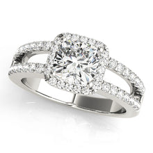 Load image into Gallery viewer, Square Engagement Ring M84051-8
