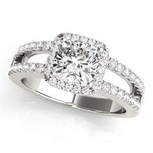 Load image into Gallery viewer, Square Engagement Ring M84051-6
