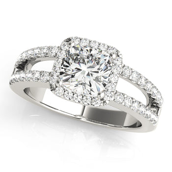 Square Engagement Ring M84051-5