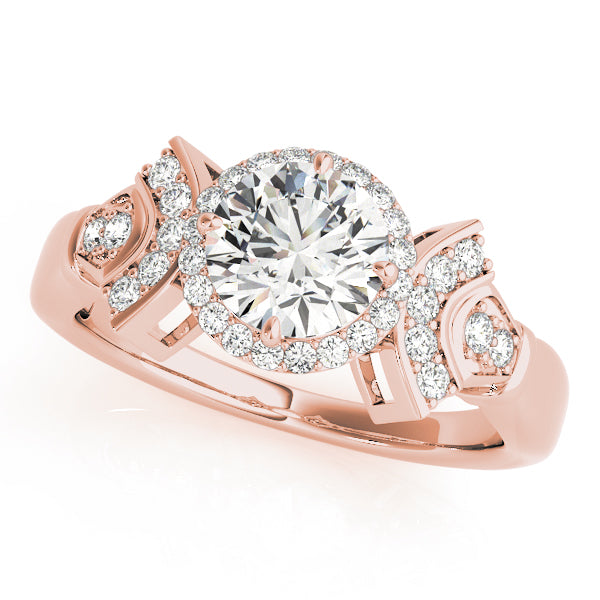 Round Engagement Ring M84053