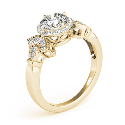 Round Engagement Ring M84053