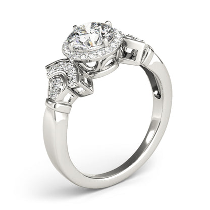 Round Engagement Ring M84053