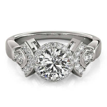 Round Engagement Ring M84053