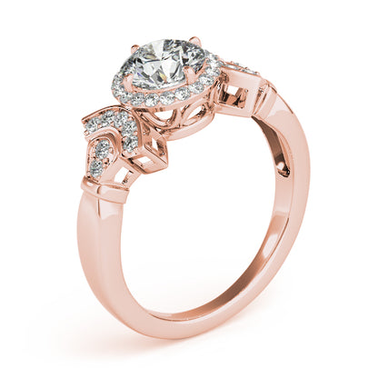Round Engagement Ring M84053