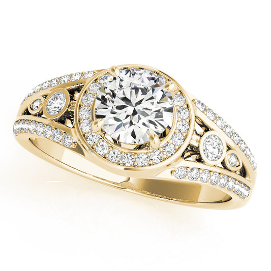Round Engagement Ring M84058-3/4