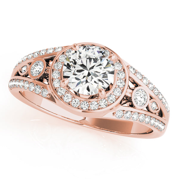Round Engagement Ring M84058-3/4