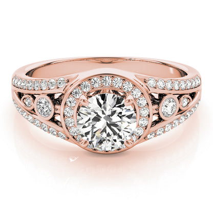 Round Engagement Ring M84058-3/4