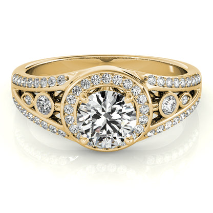 Round Engagement Ring M84058-3/4