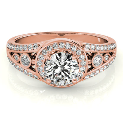 Round Engagement Ring M84058-3/4