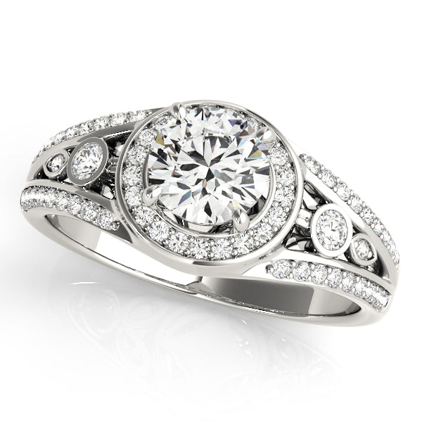 Round Engagement Ring M84058-3/4